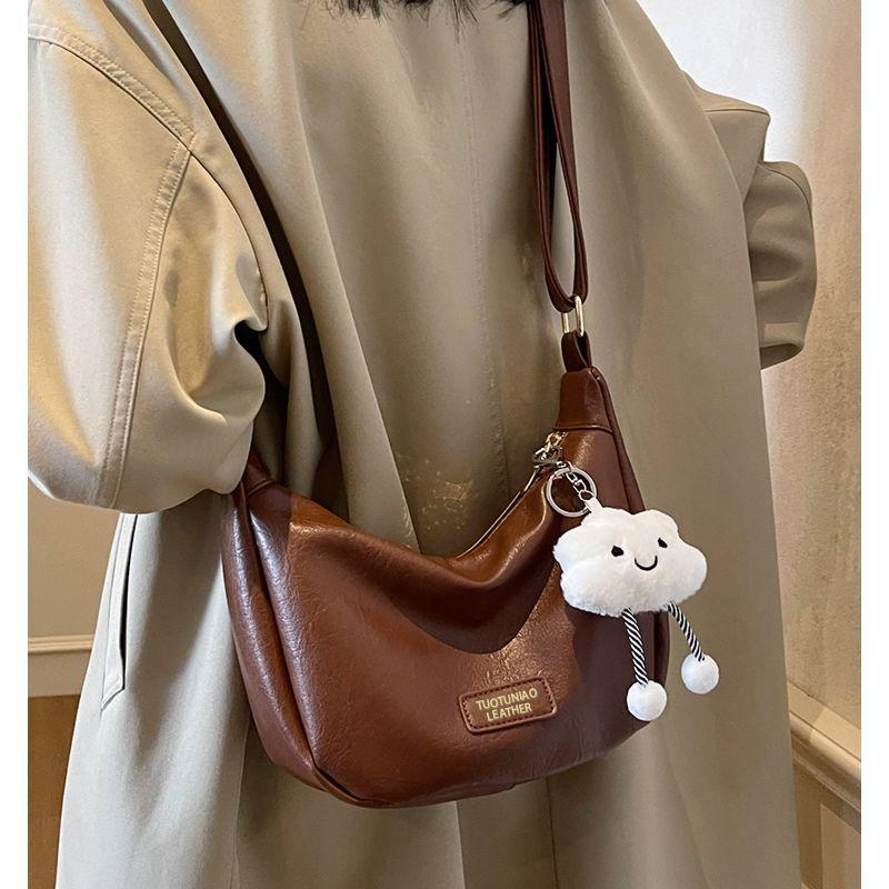 Niche Underarm Bag Women 2025 New Fashion Retro Dumpling Bag High-end Sense Versatile Single Shoulder Messenger Bag