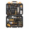 DEKOPRO 100-Piece Tool Set, Home Repair Tool Kit, Plastic Tool Box Storage, Includes General Household Hand Tool Kit