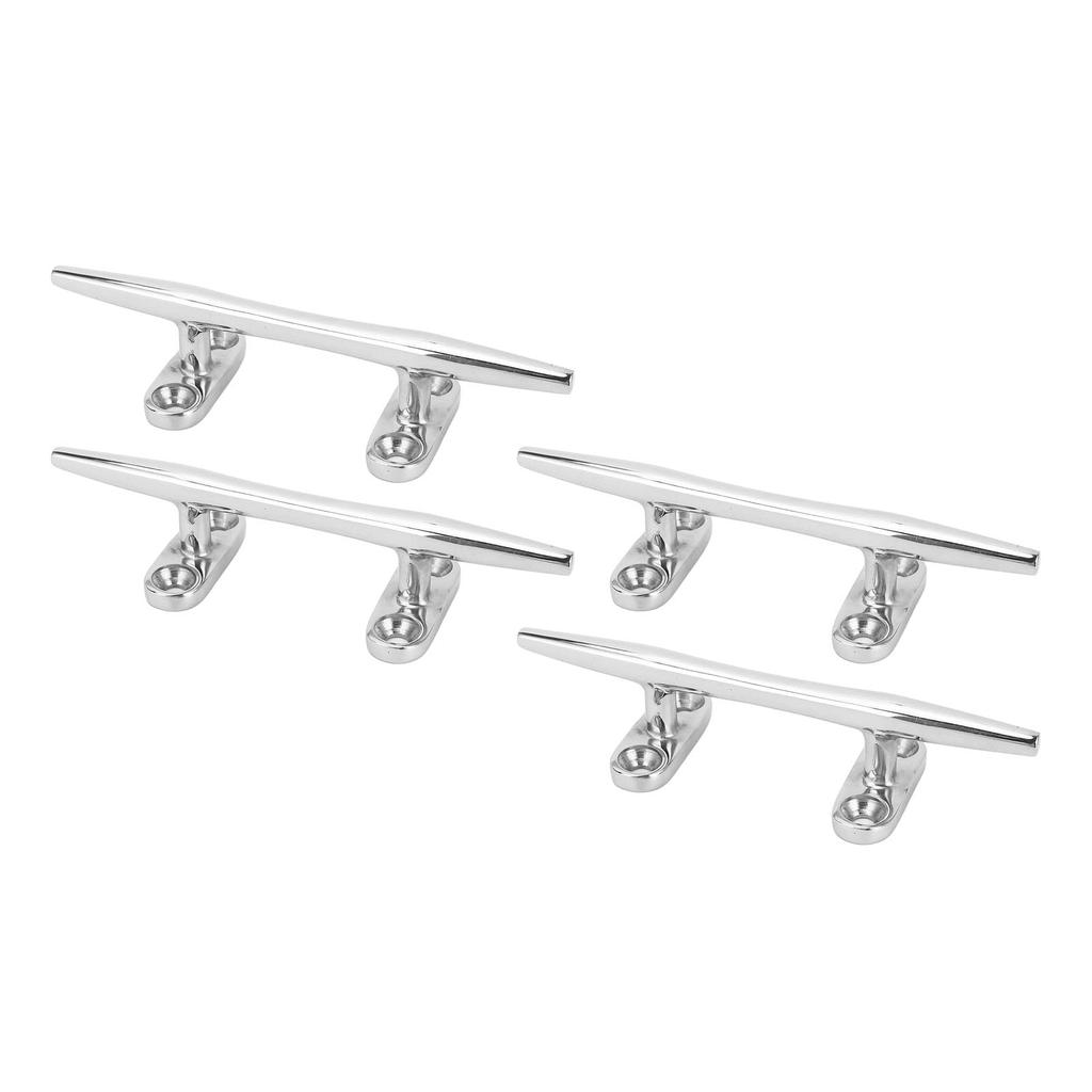 KIMISS 5" Boat Cleats 316 Stainless Steel Heavy Duty Rope