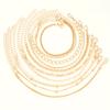 11 Pcs Simple Punk Gold Color Bracelet Set Heart Twist Cuban Chain Bracelet for Women Trendy Jewelry Gift Wholesale Dropshipping