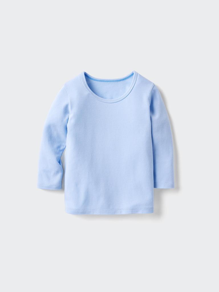 Uniqlo HeaTTech CoTTon Crew Neck T