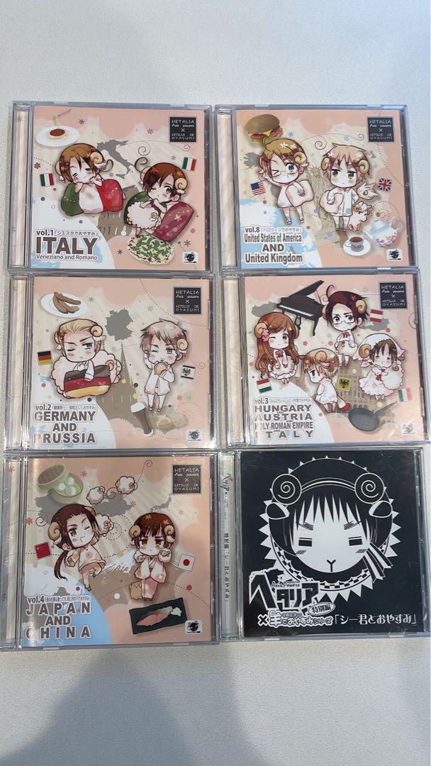 

[USED] Valuable first edition bonus card included Hetalia x Sleepy Sheep series