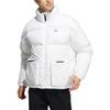 Adidas Zip-Up Stand Collar Printed Down Jacket Unisex Outerwear White HN2103
