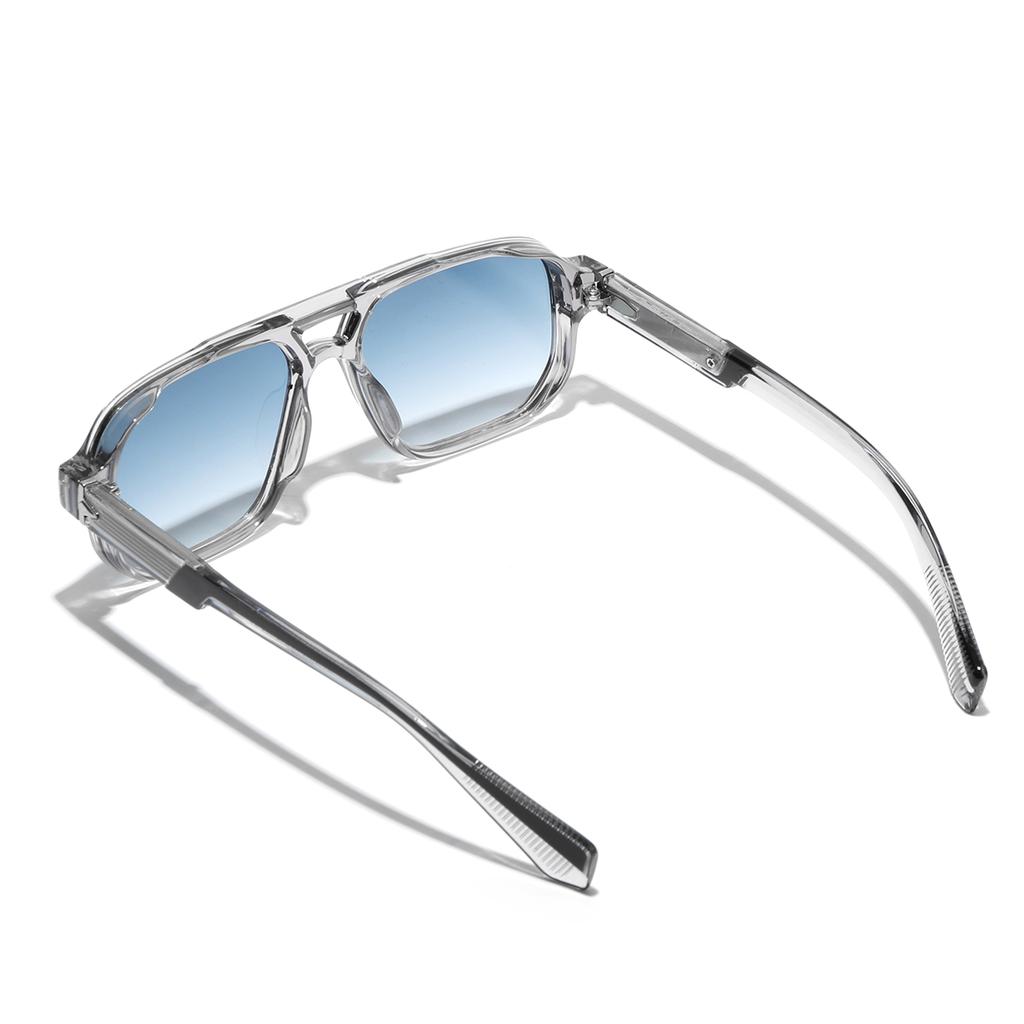 Retro Transparent Frame Sunglasses for Men and Women Luxury Brand Designer UV400 Protection Stylish for Driving & Outdoors