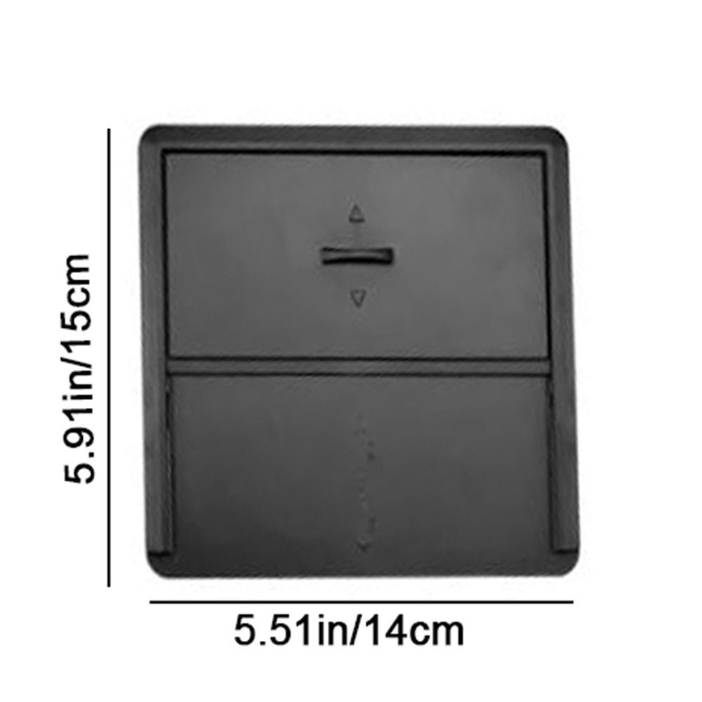 Plastic Car Center Console Organizer Protective Privacy Storage Box for Car