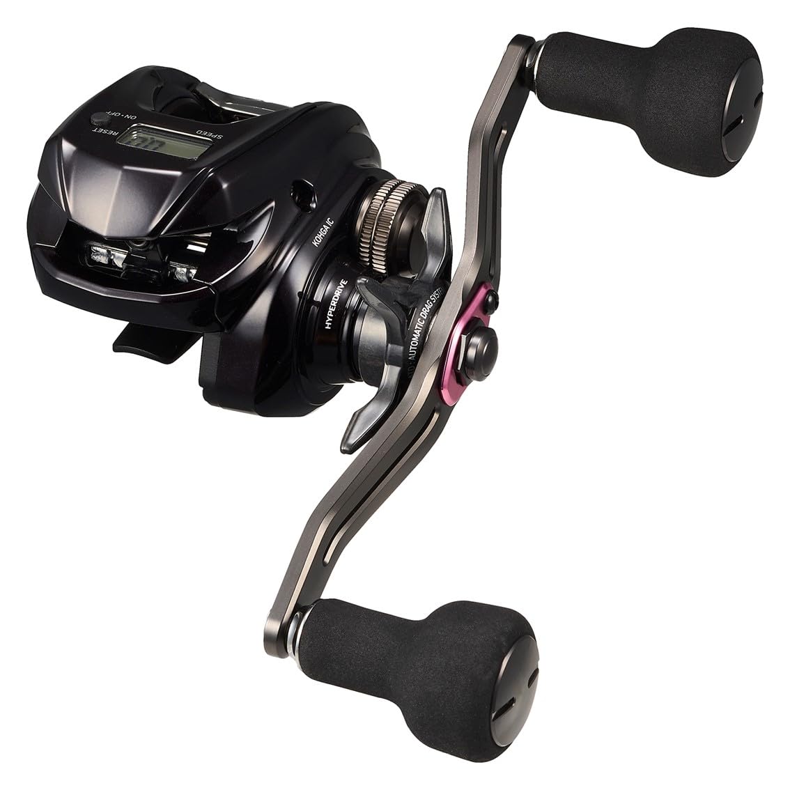 

Daiwa 26 Kouga IC 150HL Baitcasting Reel чорний