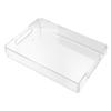 Acrylic Fruit Towel Tray Lightweight Breakfast Cheese Serving Tray with Handles for KTV Hotel