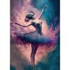 Ballerina Artwork Baller Girl Canvas Painting High Definition Modern Mural Dance Hall Home Decoration Color Pictures