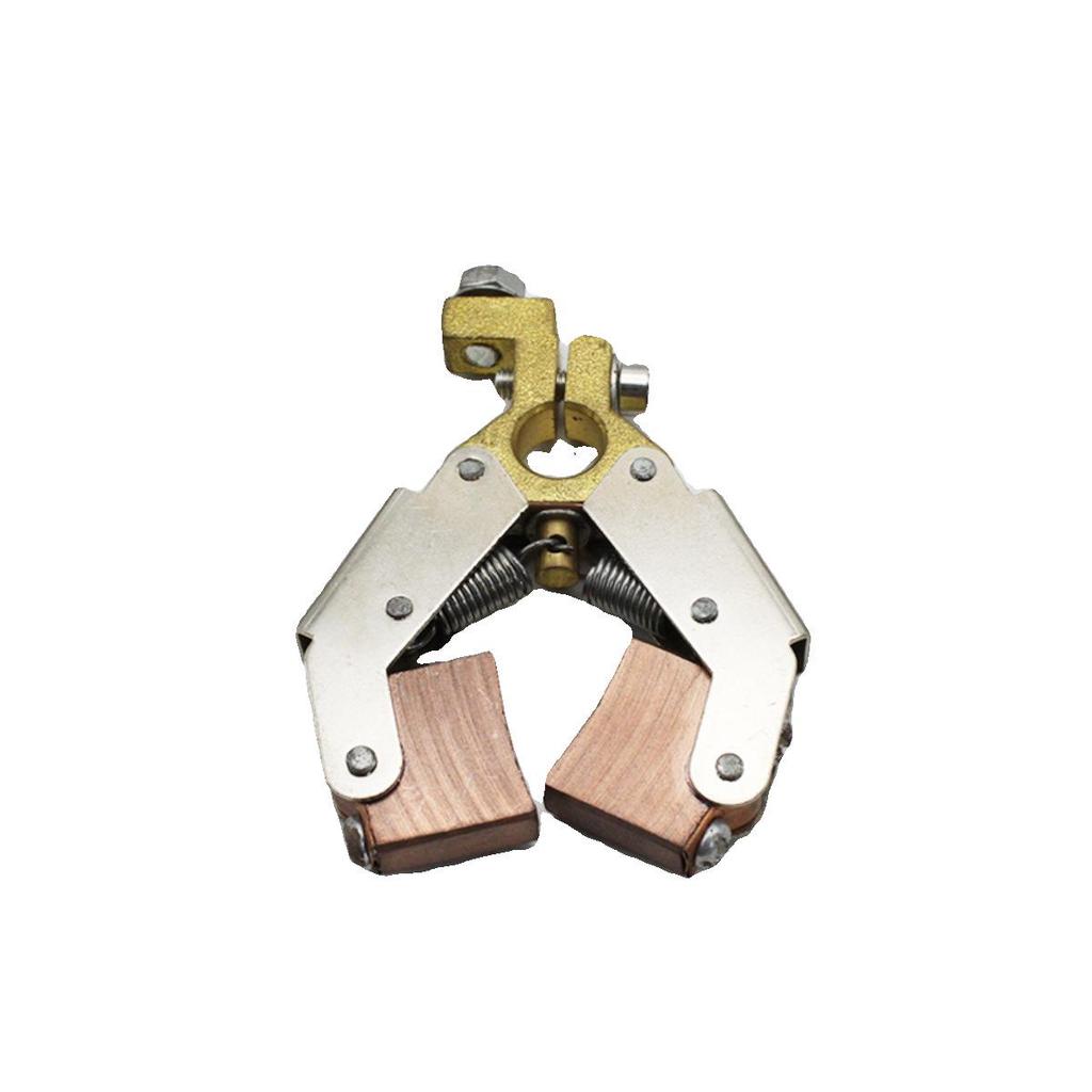 Universal High Power V-Shaped Herringbone Carbon Brush Holder with Slip Ring