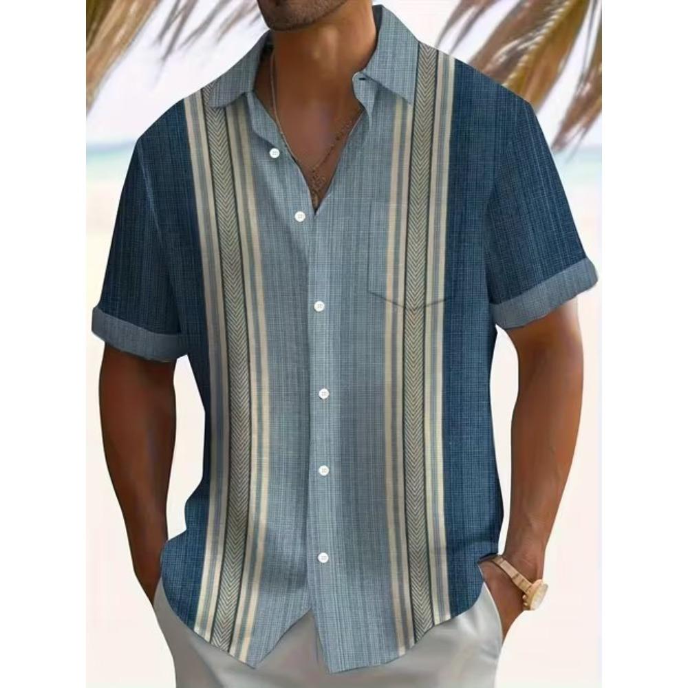 

Men s Sea Turtle Pattern 3D Print Shirt Button Up Shirt Casual Shirt Summer Shirt Short Sleeve Daily Vacation Clothing XS темно-синий