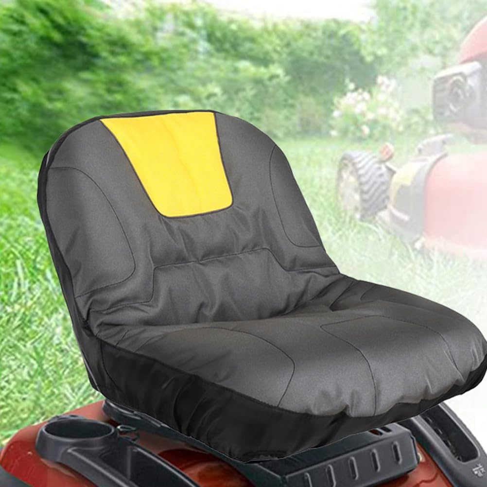 Tractor Seat Cover Lightweight Lawn Mower Protection Cover for Riding Mowers Sun Protection Easy to Carry Agricultural Workers