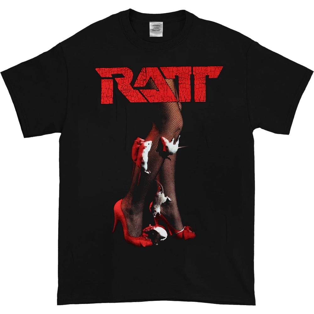 

Двусторонняя футболка унисекс Ratt Band Black Rock Band