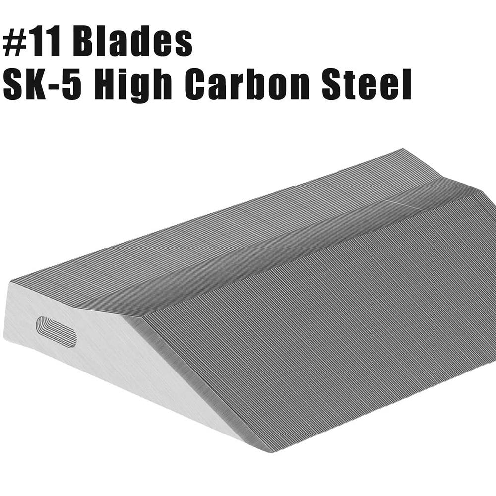 50Pcs Hobby Knife Blades #11 Precision Knife Replacement Blades Cutting Tool for Art Craft Scrapbooking Carving Knife Blades