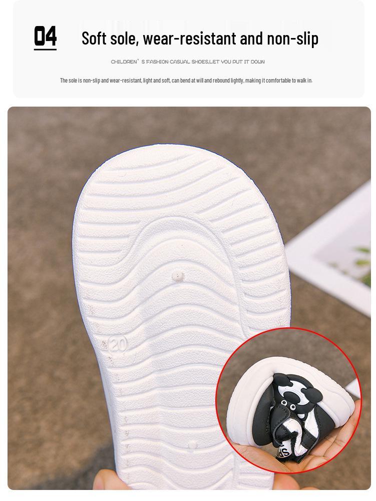 2025 Winter Kids' Sports Shoes: Thickened Velvet Cotton, Warm, Anti-Freeze, Soft Sole for Girls and Boys