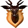 DEER HEAD 50cm wall décor wooden handicraft showpieces products Make your home and office, attractive and different