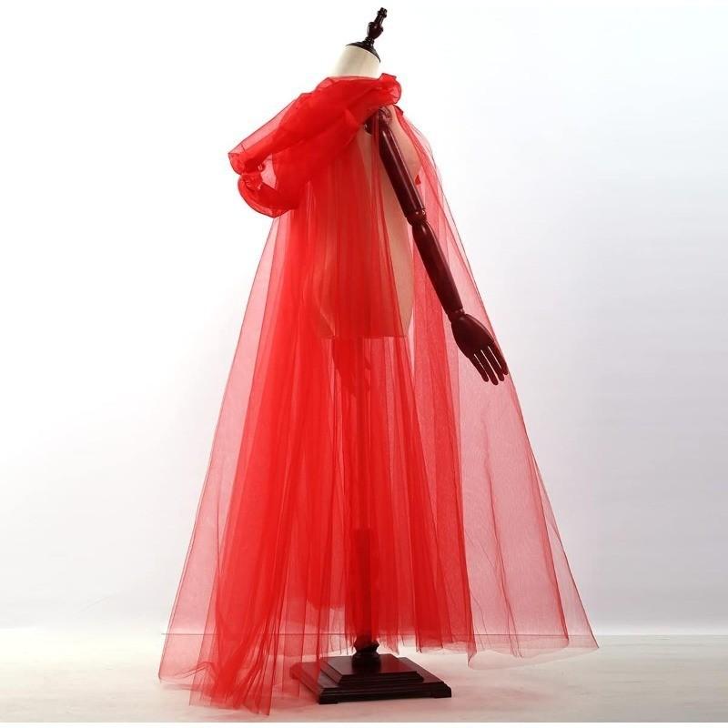 New Mesh Cloak Halloween Cape With Hood For Unisex Cosplay And Costume Parties