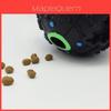 Enamel Rubber Squeak Toy Treat Dispenser Chew Resistant Interactive Dog Toy For Puppy Training