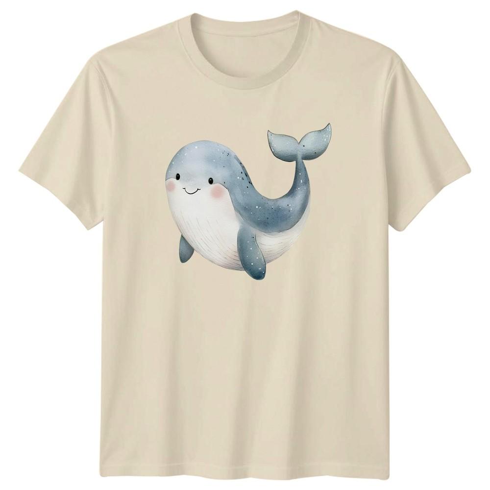 Cute Whale TShirt Ocean Life Wildlife 2026 Birthday Gift For Him And Her