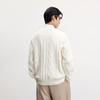 JACK&JONES Men's 2025 Loose Fit Round Neck Knit Sweater