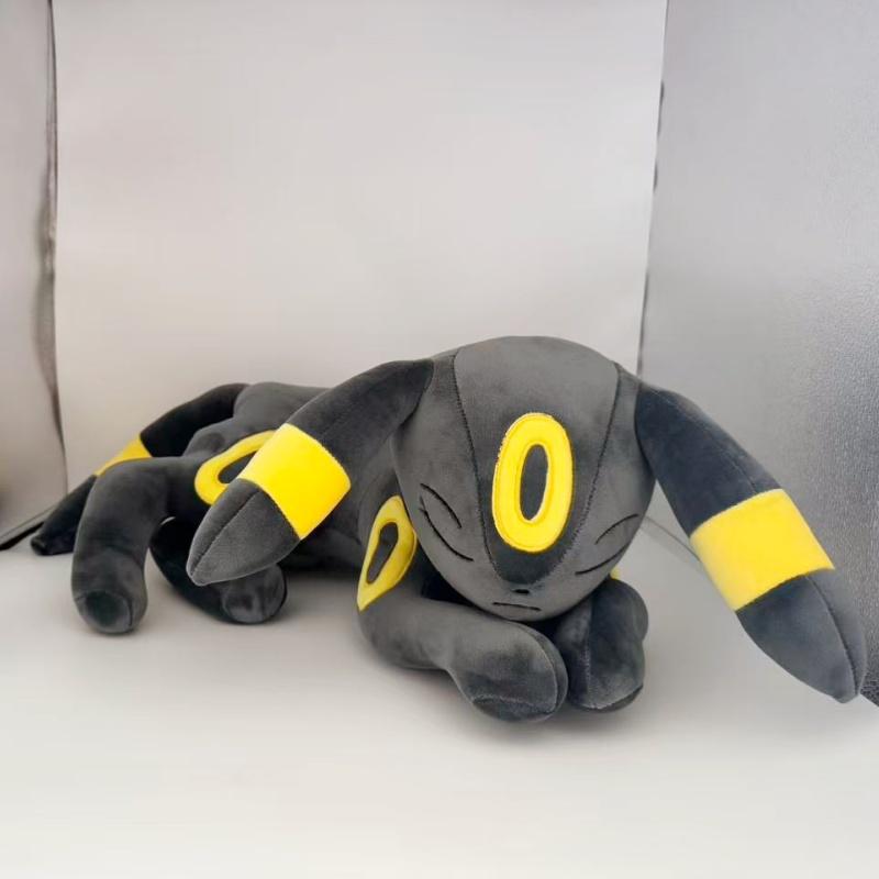 50cm Soft Fluffy Umbreon  Plush Delicate Toy Warm Doll Eevee Soft Stuffed For Children And Adult Collectors Pillow Gift