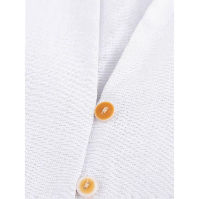 Kaslead New Arrival Women's Clothing Fashion Style Linen Blend Midi Skirt Shirt Style Dress 8351030