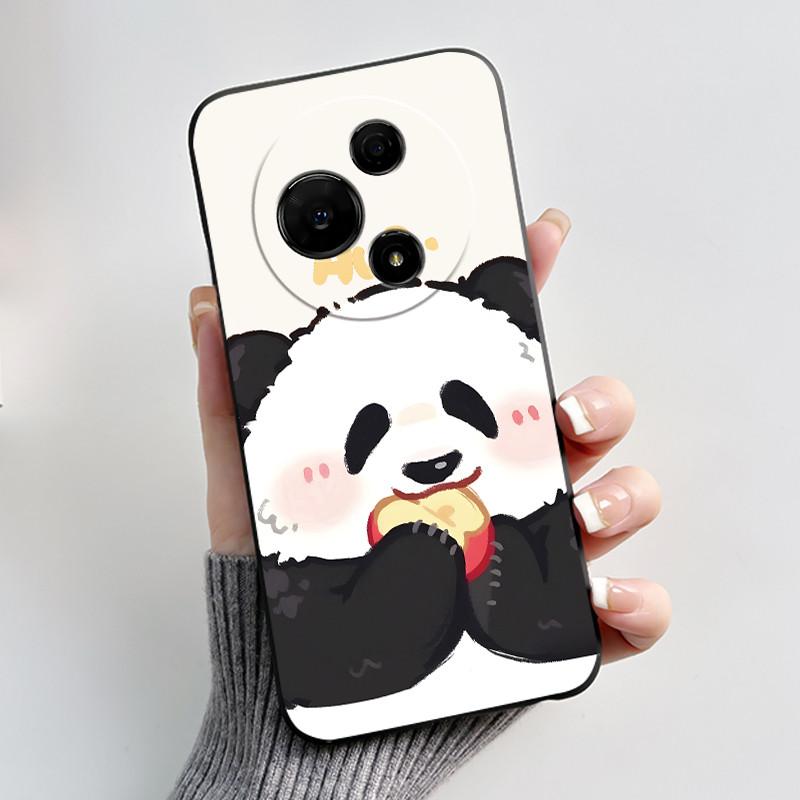 For TCL 60 NxtPaper 4G T626K / 60 SE NxtPaper 5G Casing Cute Love Rabbit Funny Black Soft Silicone Phone Case Shockproof Cover