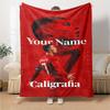 Cristiano Ronaldo (91) Personalized Text Blanket Cozy Personalized Blanket Durable Comfort Throw For Picnics Sofa Office Chair Living Room