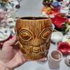 Ceramic Tiki Mugs Mugs Hawaiian Party Mug Cocktail Glasses for Gifts Tiki Drinking Cup Pina Colada Tiki Bar Professional Barware
