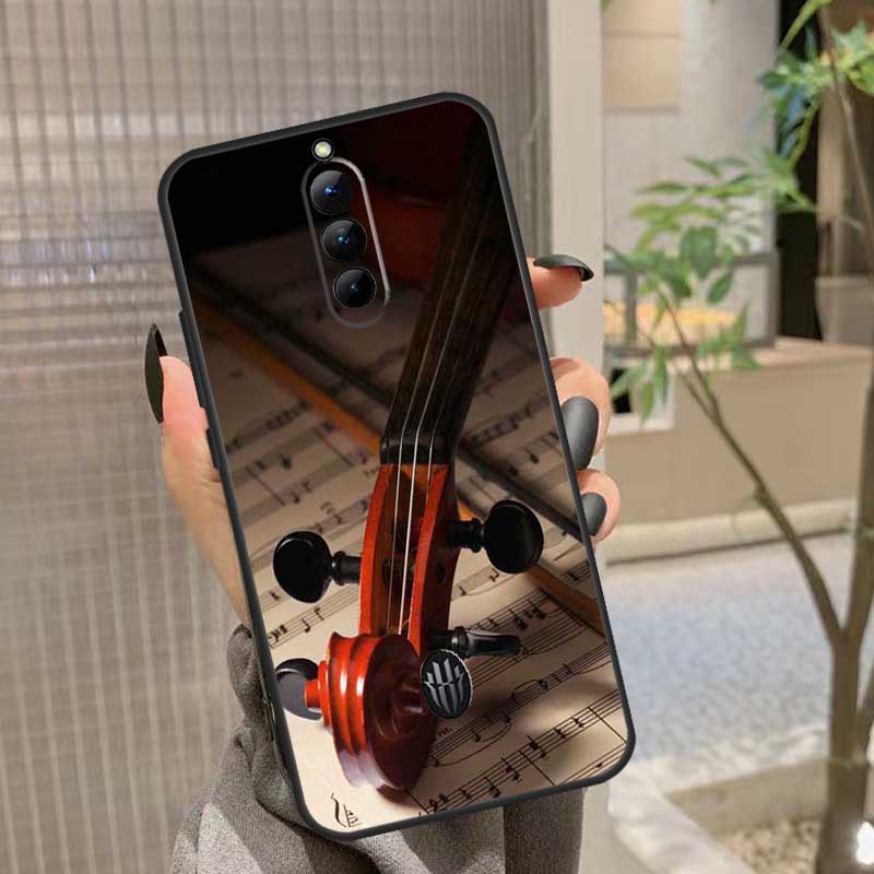 

Элегантный чехол для нот со смычком для скрипки для ZTE Nubia RedMagic 10 Air 6 7 6S 7S Pro RedMagic 10S 9S 8S 8 9 10 11 Pro Plus Red Magic 7