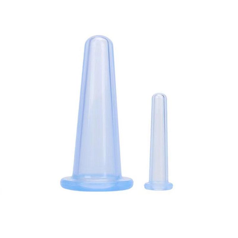 Silicone Vacuum Cupping Massage Jars Anti Cellulite Facial Suction Cups Lift Skin Scraping Guasha Anti Wrinkle Neck Face Massage