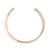 Metal Chain Collar Necklace Torques Choker Women Fashion Elegant Festival Party Charm Clavicle Chain Memorial Jewelry Gift