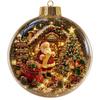 with Light Christmas Ball Ornament Acrylic Material Holiday Tree Pendant  Holiday Decoration