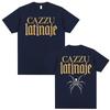 Singer CAZZU Latinaje Album 2026 Letters Print Tshirt Unisex Women Fashion Hip Hop Street Tshirts Summer Tops 100 Cotton T Shirt