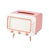 Cute Plastic Tissue Box Home Multifunctional Kawaii Desktop TV Tissue Box Case Simple Creative Storage Napkin Holder Paper Tray