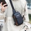 Diagonal Bag Men's Advanced Chest Bag Outside Waterproof Shoulder Backpack Portable Mobile Phone Passport Bag