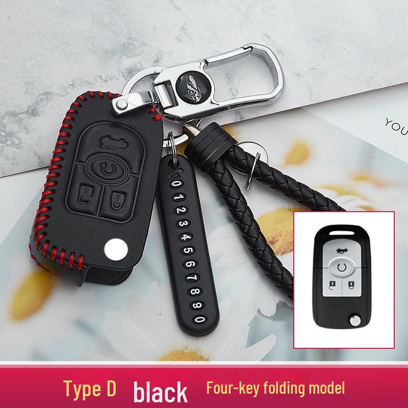 Buick Key Case: Compatible with Excelle, Verano, Envision, GL8, Regal, LaCrosse, Excelle GT