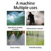 Rotating Irrigation Sprinkler for Flexible Use in Patios, Greenhouses, and Pools Lawn Irrigation
