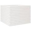 VidaXL Planter White 60x60x45.5 Cm Solid Pine Wood, Outdoor Planter, Flower Box, Plant Box, Planter 847249