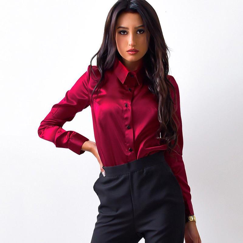 cheap satin blouses