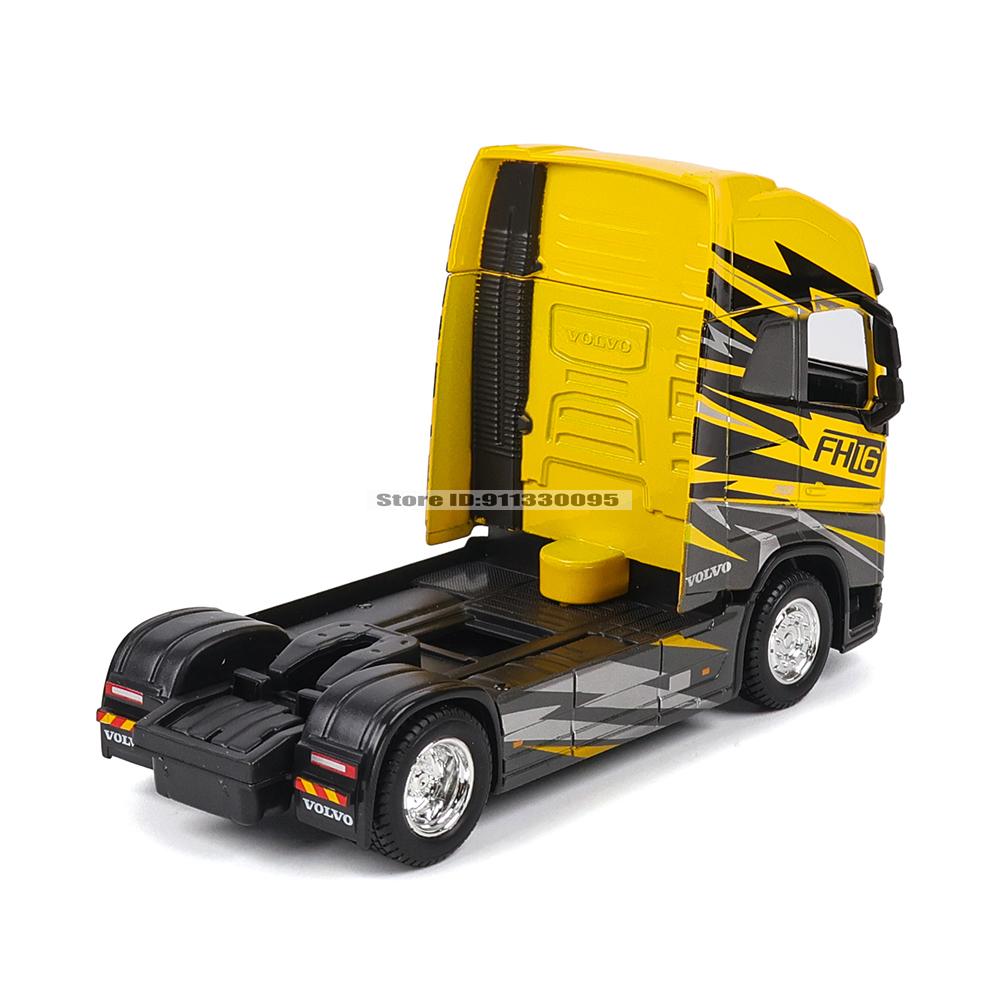 Bburago 1:43 Transport vehicle front end Volvo FH16Globetrotter 750XXL model simulation car model alloy car toy male collection