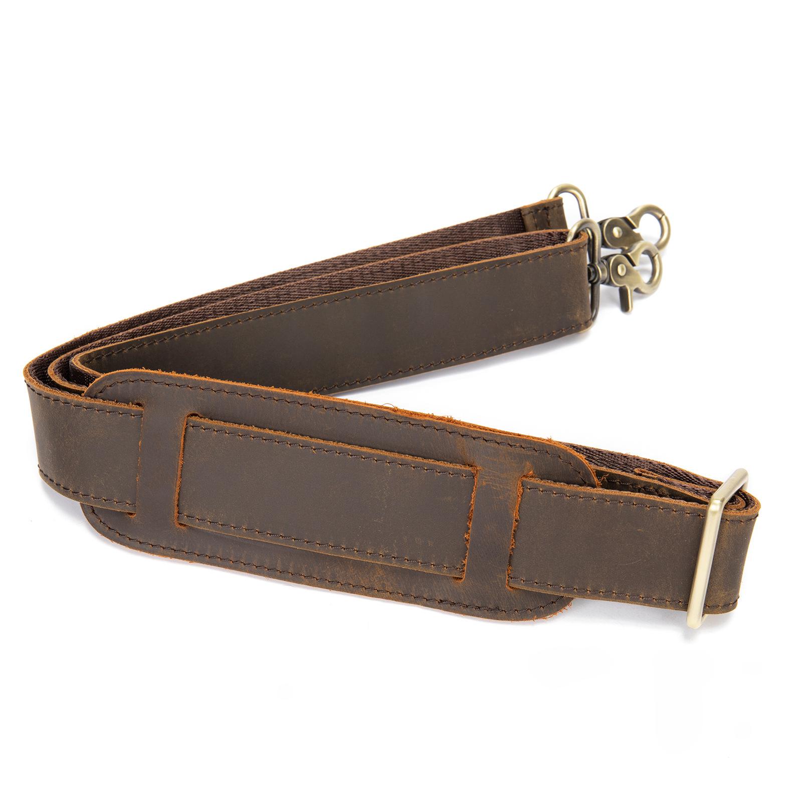 

Мужская сумка через плечо Marant Retro из натуральной кожи с ремнем