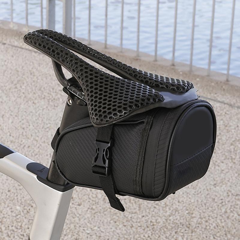 Mountain Bike Saddles Bag Bicycles Cycling Seatpost Rear Tail Bag Bicycles Seats Rear Tool Pouches Easily to Install