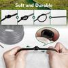15m Garden Watering Hose PVC Micro Irrigation Pipe 3/5mm 4/7mm 8/11mm 12/16mm Greenhouse Bonsai Irrigation System Sprinkler Tube