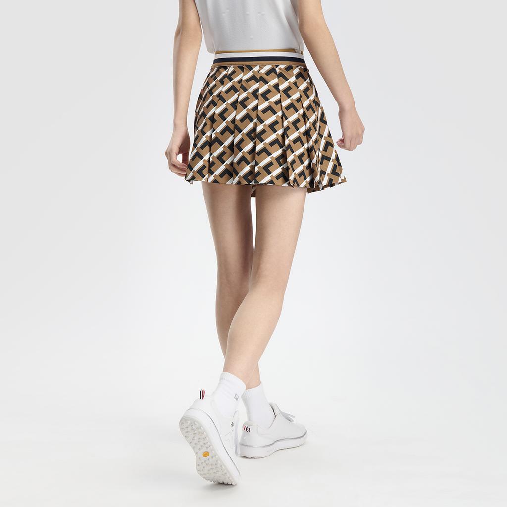 New FILA Casual Short Skirts Women's All Over Print A11W435314FZA