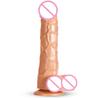 Dildo Vibrator Erotisches Sexspielzeug Realistischer riesiger Penis Starker Saugnapf Vibratoren für Frauen Vibrierende Produkte für Erwachsene Sexshop