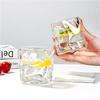 280ml Creative Twist Cup Whiskey Glass Multi Colored Wine Glasses Beverage Mug Irregular Glass Cup Fashionable Cocktail Glass