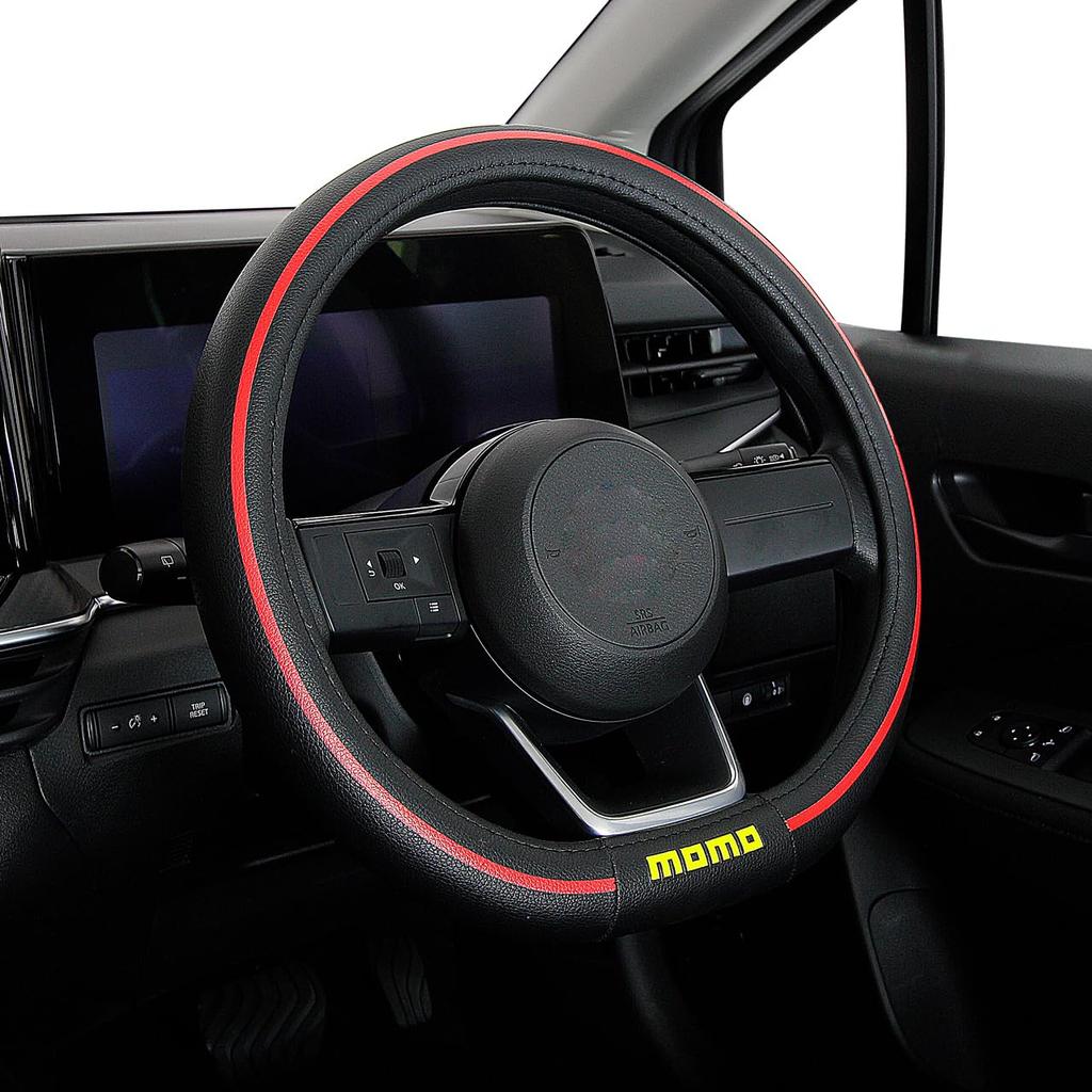 MOMO EXPERIENCEWOOD Steering Wheel Cover, Italy, Milan, Flat Bottom, D-Shaped