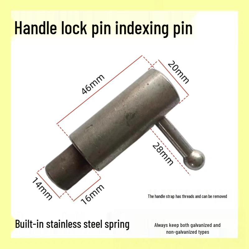 Handle Locking Pin for Welded Inserts and Storage Cage