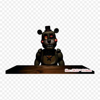 Fnaf 6 Lefty Salvage Freddy Fazbear's Pizzeria Simulator Five Nights Bügelbilder für Kleidung, T-Shirt, Tasche, Wärmeübertragungsaufkleber zum Aufbügeln