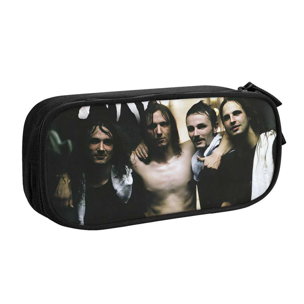 Kawaii Gojira French Heavy Metal Band Pencil Cases for Girls Boys Large Capacity Pencil Box School Supplies